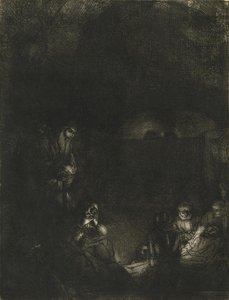 De Graflegging door Rembrandt van Rijn